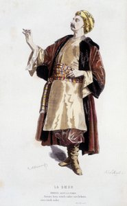 Horace i ""søsteren" (av Jean de Routrou i 1647), i ""Fransk teater på 1500- og 1600-tallet før Moliere"" av Edouard Fournier. av Unknown artist