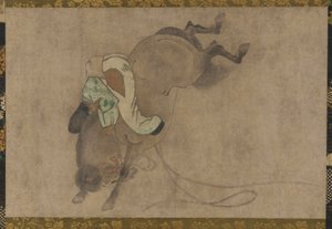Hest og rytter av Unknown artist