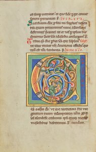 Bebodd initial C av Unknown artist