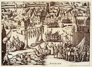 Inkvisisjon i Haarlem av Unknown artist