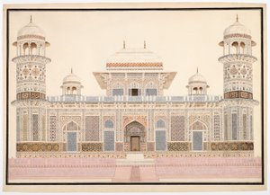 I#39;timad-ud-Daulas grav i Agra av Unknown artist