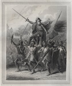 Jan Ika eller Zizka Trocnova og Kalicha av Unknown artist