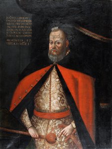 Jan Karol Chodkiewicz, grand hetman de Lituanie - Portrett av Jan Karol Chodkiewicz (1560-1621), Anonym. Olje på lerret av Unknown artist