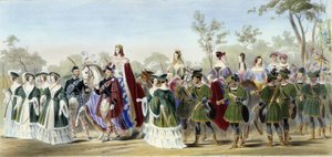 Jane Georgina, Lady Seymour - i "" Knight of England" av J. Whatman, red. T. M