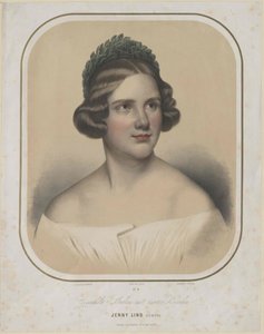Jenny Lind (trykk) av Unknown artist