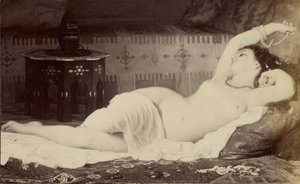 [Oppvåkningen av Charles Landelle] av Unknown artist
