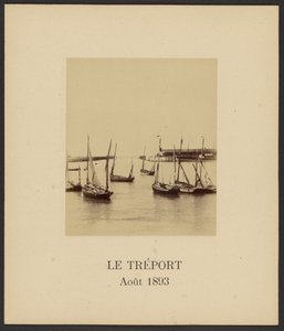Le Tréport av Unknown artist