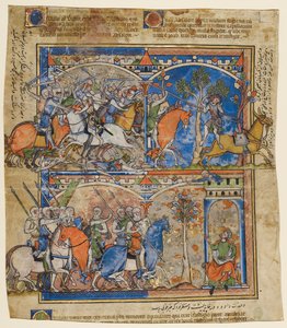 Blad fra Morgan Picture Bible av Unknown artist