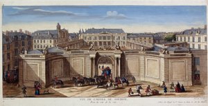 Hotel de Soubise - gravering av Unknown artist