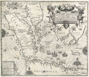 Linschotens reise til Øst-India av Unknown artist