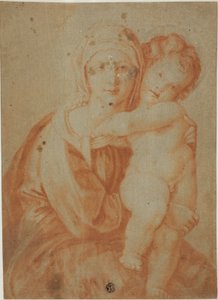 Madonna og barn av Unknown artist