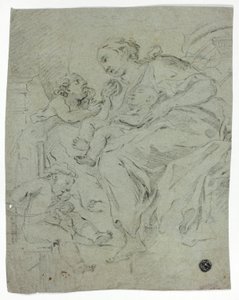 Madonna og barn av Unknown artist