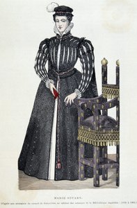 Marie Stuart - gravering av Unknown artist