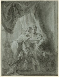 Mars, Venus og Amor av Unknown artist