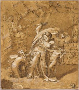 Medea dreper barna sine av Unknown artist