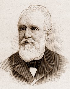 Medlemmer av Academy Francaise i 1895: portrett av Paul Armand Challemel Lacour (Paul-Armand Challemel-Lacour) (1827-1896), politiker, diplomat og historiker av fransk filosofi. av Unknown artist