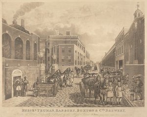 Mrs. Truman, Hanbury, Burton & Co.s bryggeri av Unknown artist