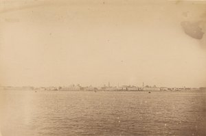 Mexico. Vera Cruz sett fra havet av Unknown artist
