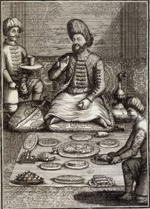 Méhémet Réza Beg, Persias ambassadør, tidlig på 1700-tallet. av Unknown artist