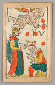 Minchiate (Tarot) spillekort av Unknown artist