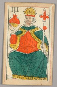 Minchiate (Tarot) spillekort av Unknown artist