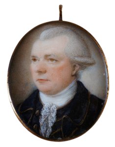 Miniatyrportrett av kaptein John Coxon (maleri) av Unknown artist