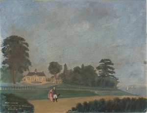 Mount Vernon, hjemmet til general Washington, Virginia av Unknown artist