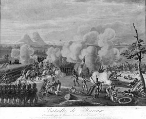 Napoleonskrig: Slaget ved Marengo, 14. juni av Unknown artist