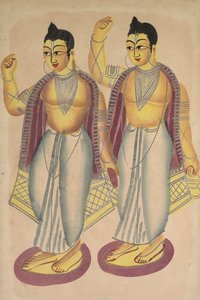 Nitai og Gaur av Unknown artist