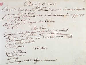 Notater om iscenesettelsen av operaen Mithridate av Giuseppe Aldrovandini (1706) av Unknown artist