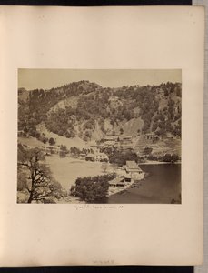 Nynee Tal, før raset, 1881 av Unknown artist