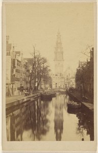 Gamle kirke, Amsterdam av Unknown artist