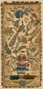 Panel (for en lampetter) av Unknown artist