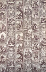 Panel (møbelstoff) av Unknown artist
