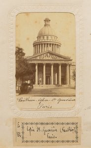 Pantheon - Sainte Geneviève-kirken, Paris av Unknown artist