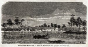 Penitencier of Saint Louis of French Guyana, organisert eksklusivt for tømmerhogst på vegne av regjeringen, etablert i 1859 som en forlengelse av penitencier of Saint Laurent som ble utilstrekkelig, de var helt uavhengige, men lokaliserte fire av Unknown artist