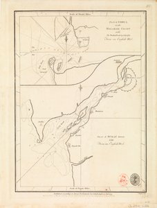 Plan over Choul og Surat-elven av Unknown artist