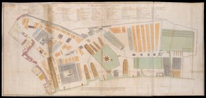 Plan for Deptford Dockyard av Unknown artist