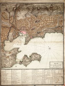 Plan for Toulon av Unknown artist