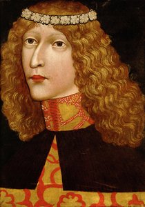 Portrett av Ladislaus V den posthume (1440 ca. 1457) Kongen av Ungarn (1444-1457) og Böhmen (1453-1457) (Ladislaus I av Habsburg eller Ladislaus - Ladislaus den posthume (1440-1457) av Anonymous av Unknown artist