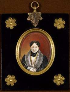 Portrett av ballettmesteren Charles Louis (Charles-Louis) Didelot (1767-1837) (Portrett av ballettmesteren C. L. Didelot). Anonymt verk, olje på papp, ca 1820. 1800-tallsportrett, klassisisme. Statens museum for teater og musikkkunst, Saint Peters av Unknown artist