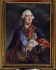 Portrett av matematikeren Leonard Euler (1707-1783) (Portrett av matematikeren Leonhard Euler). Anonymt maleri. Olje på lerret, 79 x 69,5 cm av Unknown artist