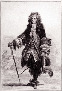 Portrett av Abraham, Marquis Duquesne (1610 - 1688), fransk sjømann. av Unknown artist