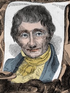 Portrett av Alexandre Brongniart (1770 -1847) fransk vitenskapsmann. av Unknown artist