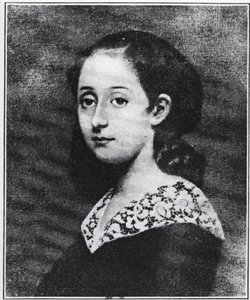 Portrett av Aline Chazal-Tristan av Unknown artist