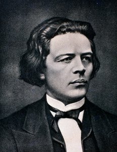 Portrett av Anton Rubinstein (gravering) av Unknown artist