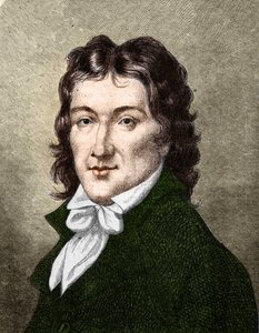 Portrett av Camille Desmoulins (1760-1794), fransk politiker. av Unknown artist