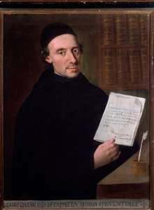 Portrett av Carlo Zuccari (1704-1792) italiensk komponist og fiolinist Anonymous. 18. århundre. Bologna, samfunnsmuseum av Unknown artist