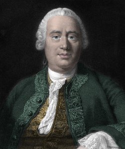 Portrett av David Hume, skotsk filosof (1711-1776). av Unknown artist