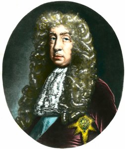 Portrett av hertug og grev John de Lauderdale (1616–1682), skotsk politiker. Gravering fra 1800-tallet, Privat samling av Unknown artist